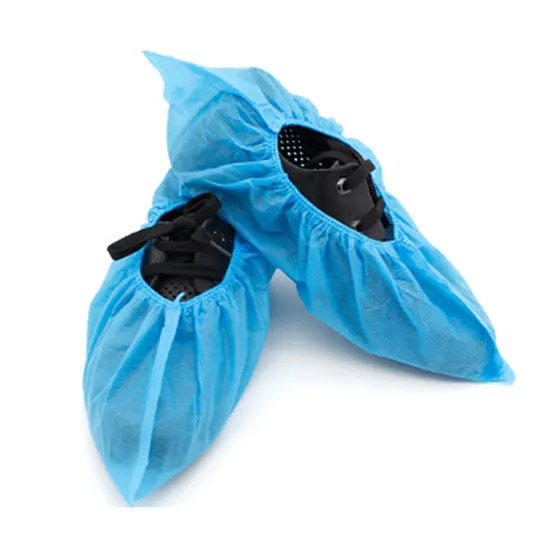 Copriscarpe antiscivolo monouso Copriscarpe medico in PP+PE per camera bianca